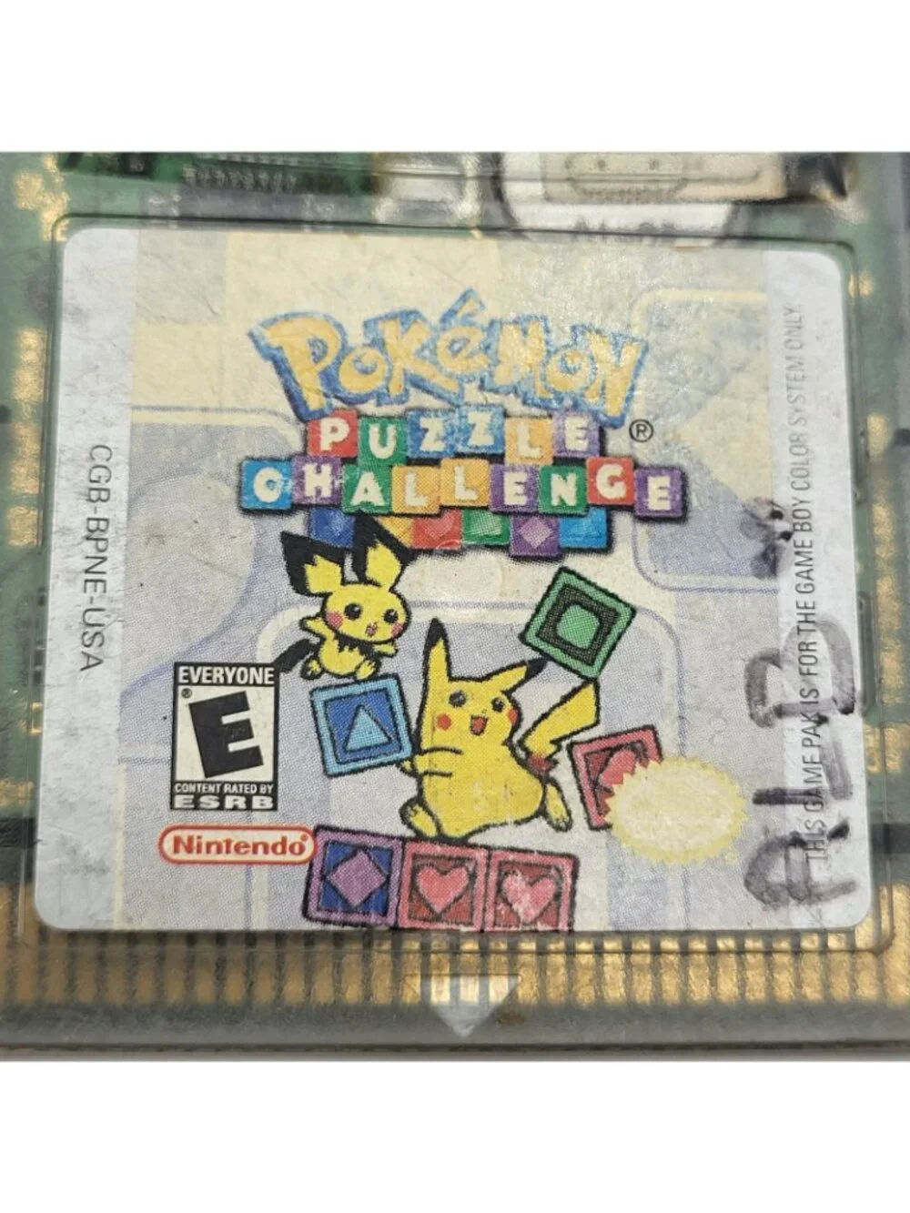 Vintage Game Boy Games Cartridge Lot Pokémon Puzzle Taz Tetris Untested gameboy